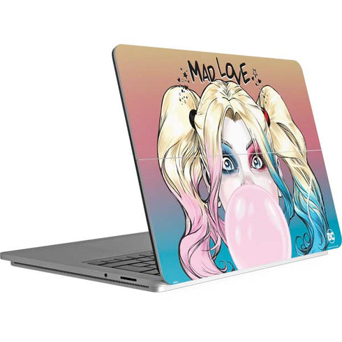 DC Comics Harley Quinn Mad Love Surface Laptop Studio Skin
